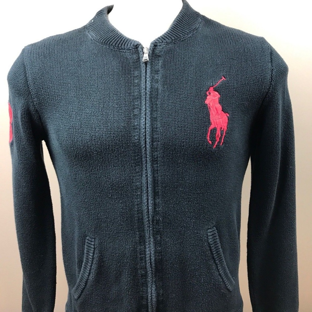 Polo Ralph Lauren Full Zip Sweater Big Pony #3